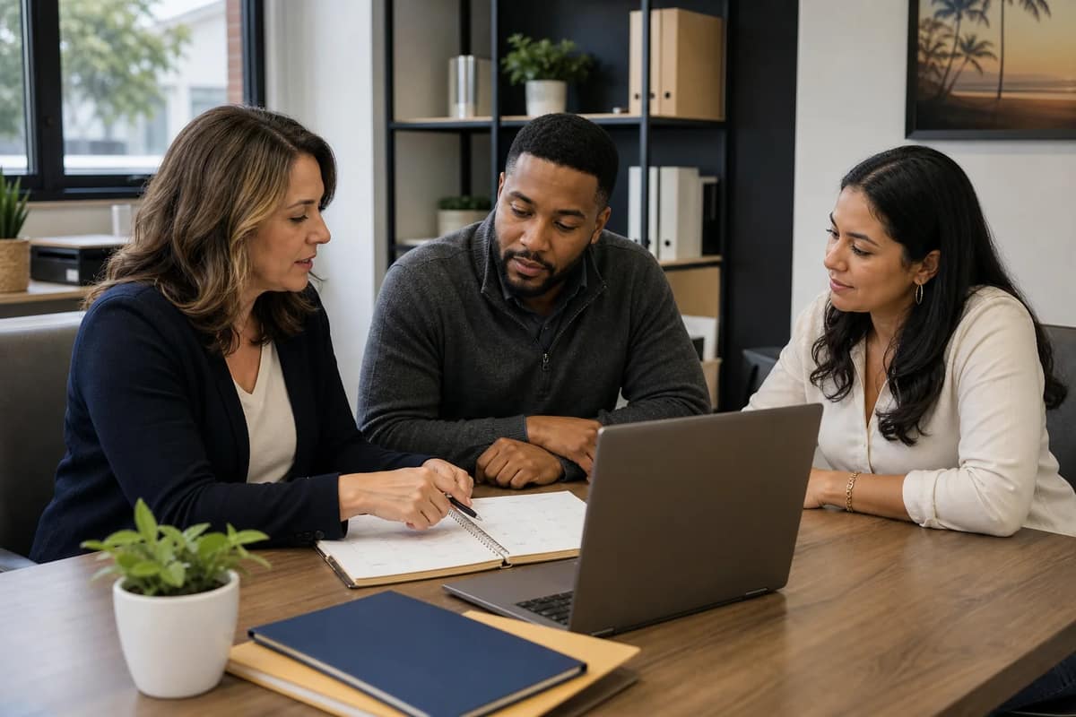 Tax and business professionals organizing a business planning and filing checklist